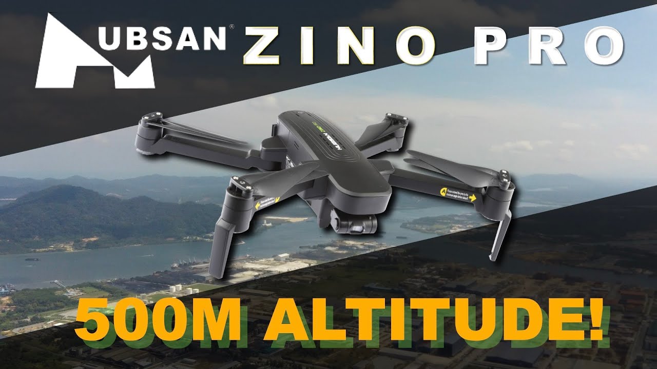 HUBSAN ZINO PRO - MAX ALTITUDE TEST