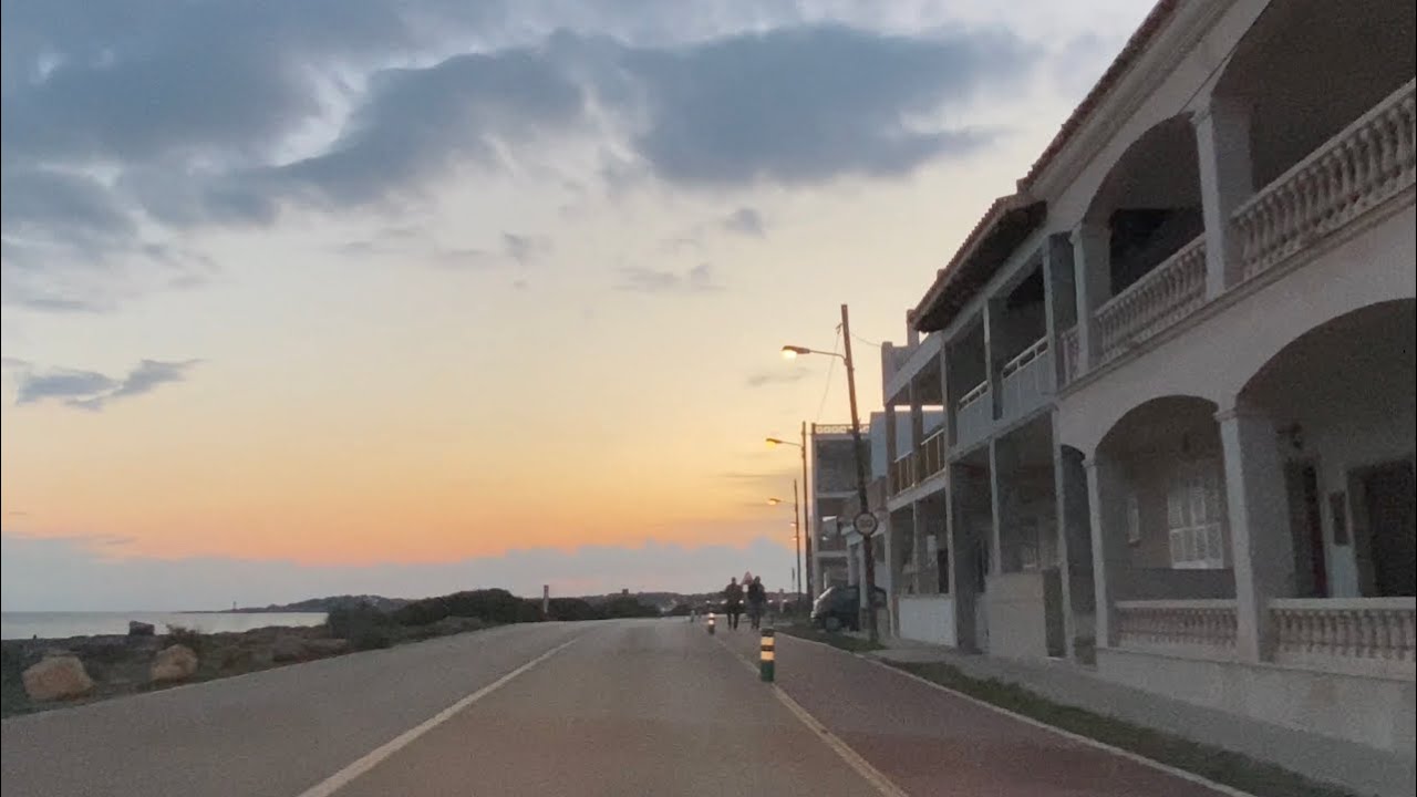 Sa Rapita 🧡 Son Bieló & S‘Estanyol 🧡 Mallorca am Abend 🌇 Fahrt entlang der Küste ☀️ Süden 🏖🇪🇸