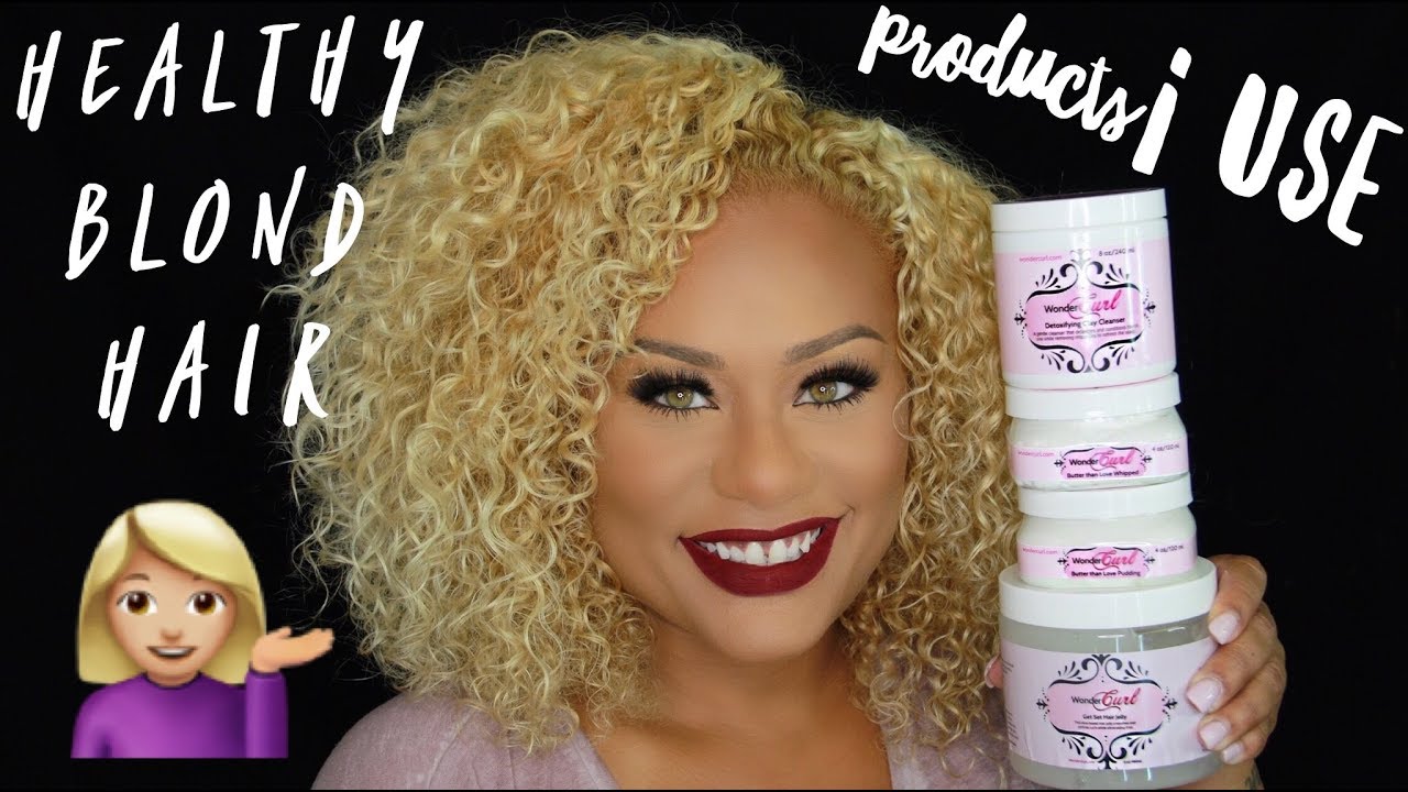 Healthy Blond & Wonder Curl: What I Use In My Hair