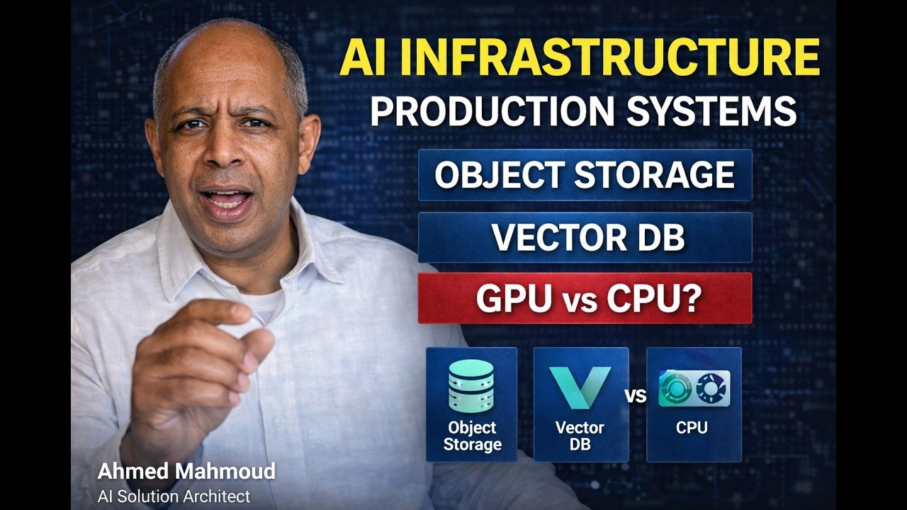 AI Infrastructure for Production Systems: Object Storage, Vector DB & GPU Decisions