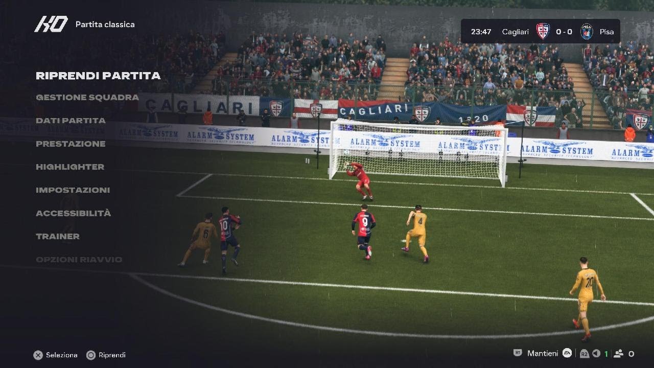 Cagliari vs Pisa 2-1         14 feb 26