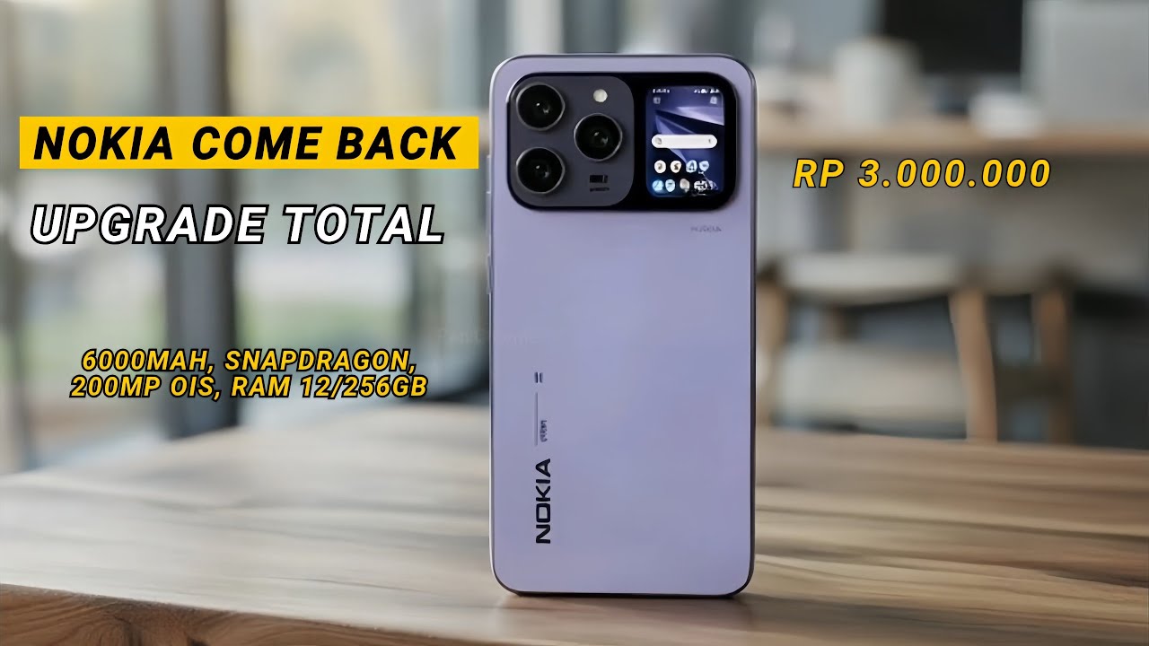 KEBANGKITAN SANG LEGENDA‼️ NOKIA LUMIA MAX 2026 - HP NOKIA TERBARU AWAL TAHUN 2026