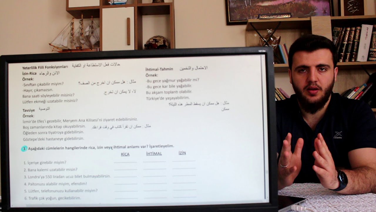 Yeterlilik Fiili Fonksiyonları | وظائف أفعال الاستطاعة