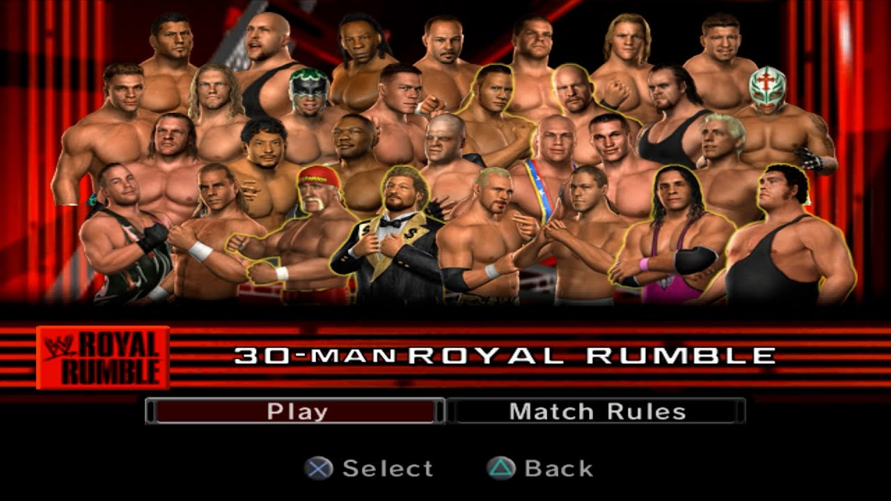 WWE SmackDown! vs. Raw 2006 - ROYAL RUMBLE
