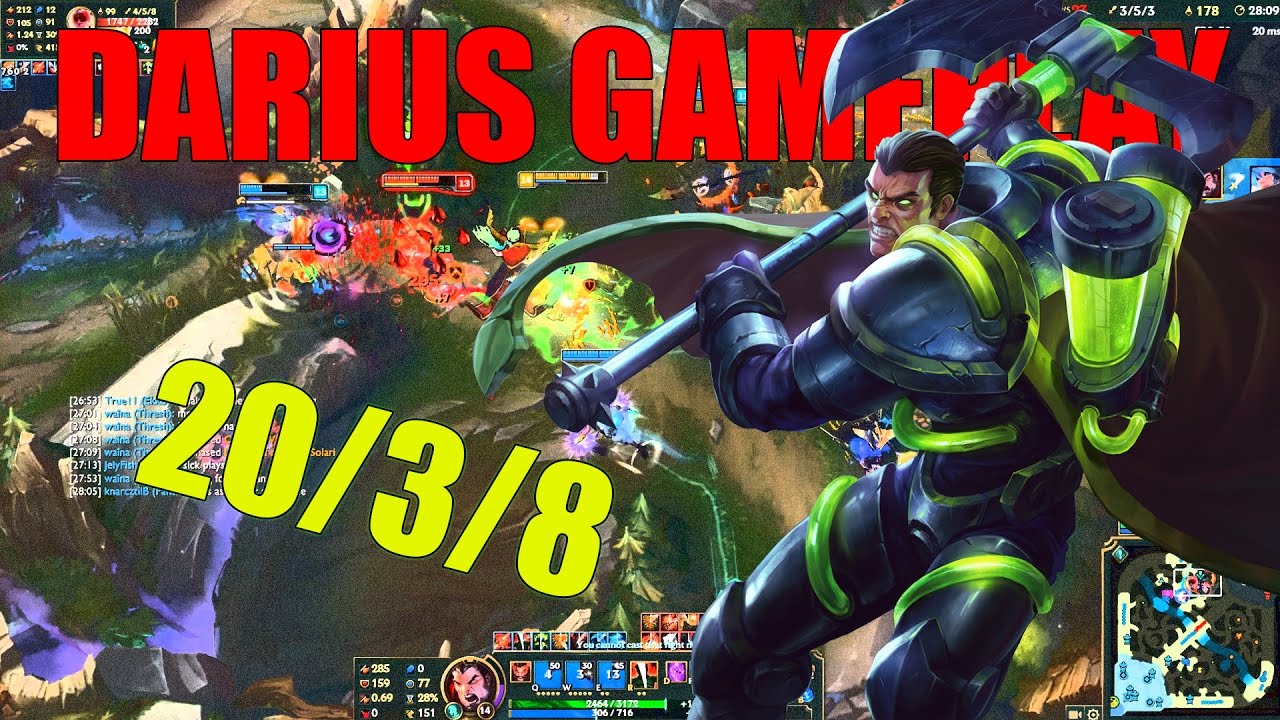 Darius Gameplay ( vs Irelia )