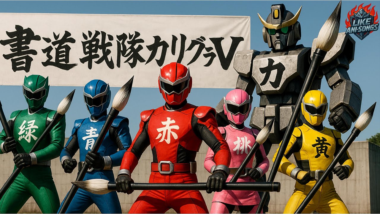 書道戦隊カリグラV　Calligraphy Sentai Calligra V