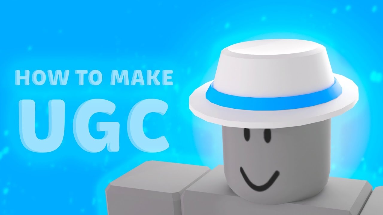 How to Make a UGC Fedora for Roblox - Beginners
