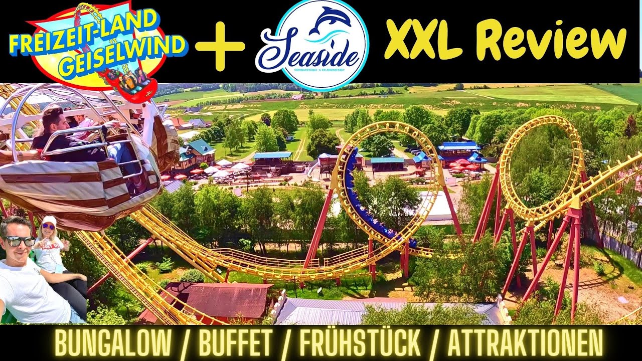 Freizeit-Land Geiselwind + Seaside Resort XXL Review 2023 / Buffet / Piratenschiff / Vlog /Frühstück