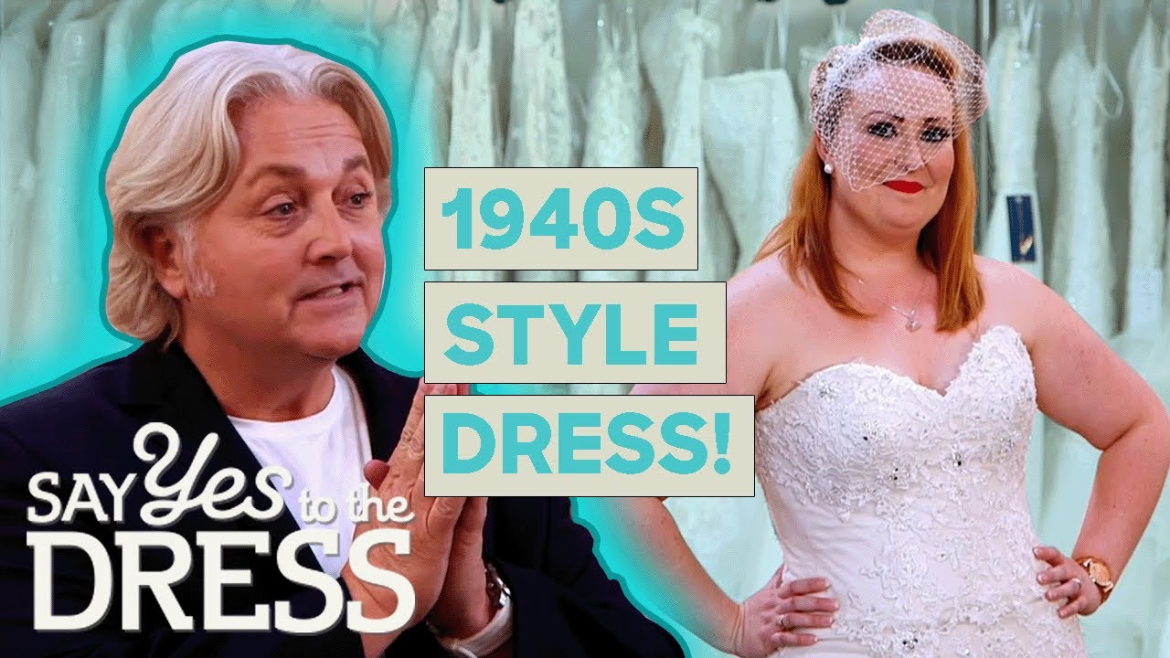 Bride Wants A 40s Vintage Inspired Dress For Her Street Party Wedding! | Say Yes to the Dress: UK