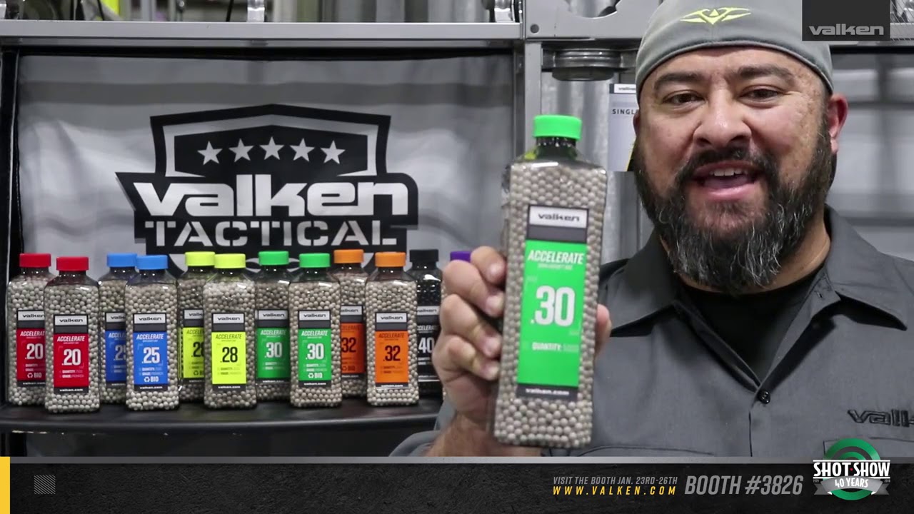 Valken accelerate airsoft bbs