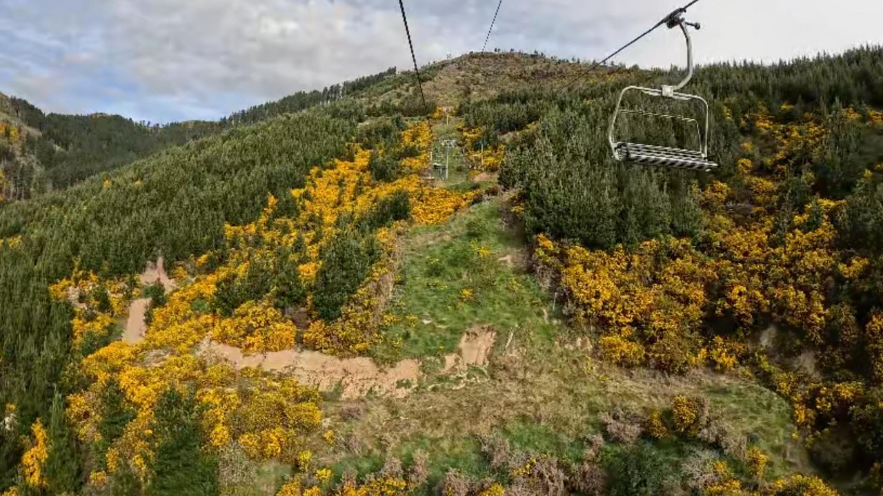 Christchurch Adventure Park Chairlift POV | Christchurch, New Zealand