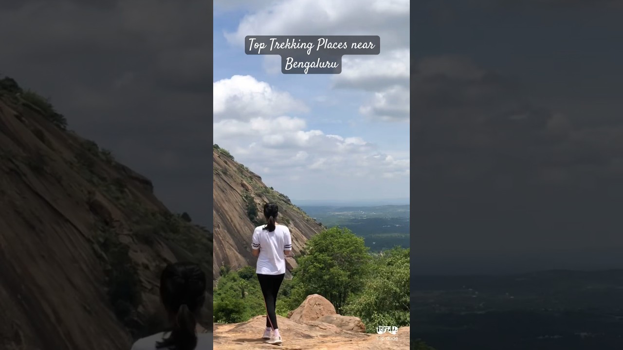 🔥35 Top Trekking Places near Bangalore within 100 km 😳⛰️#bengaluru #bangalore #trekking #travel
