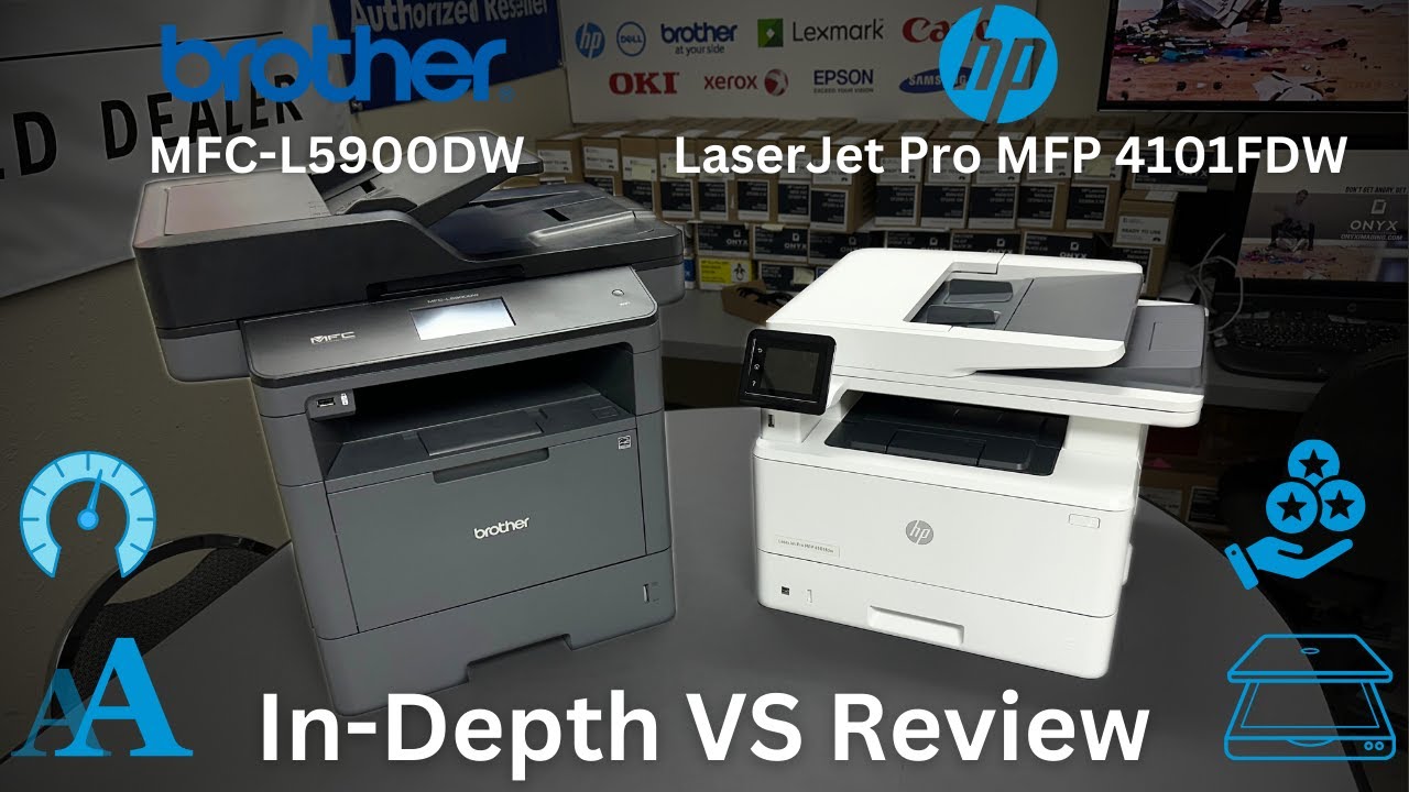 HP LaserJet Pro MFP 4101FDW VS Brother MFC-L5900DW | The Ultimate Showdown!