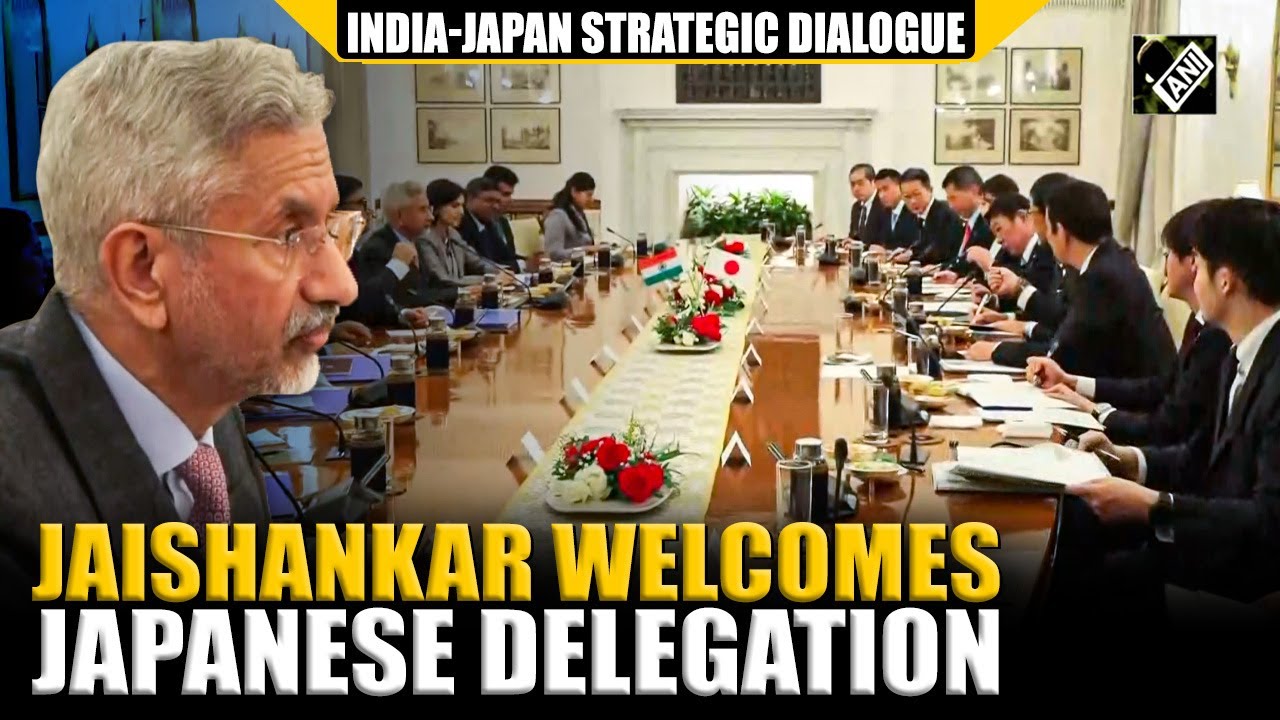 S. Jaishankar delivers opening remarks at 18th India-Japan Strategic Dialogue with Japanese FM