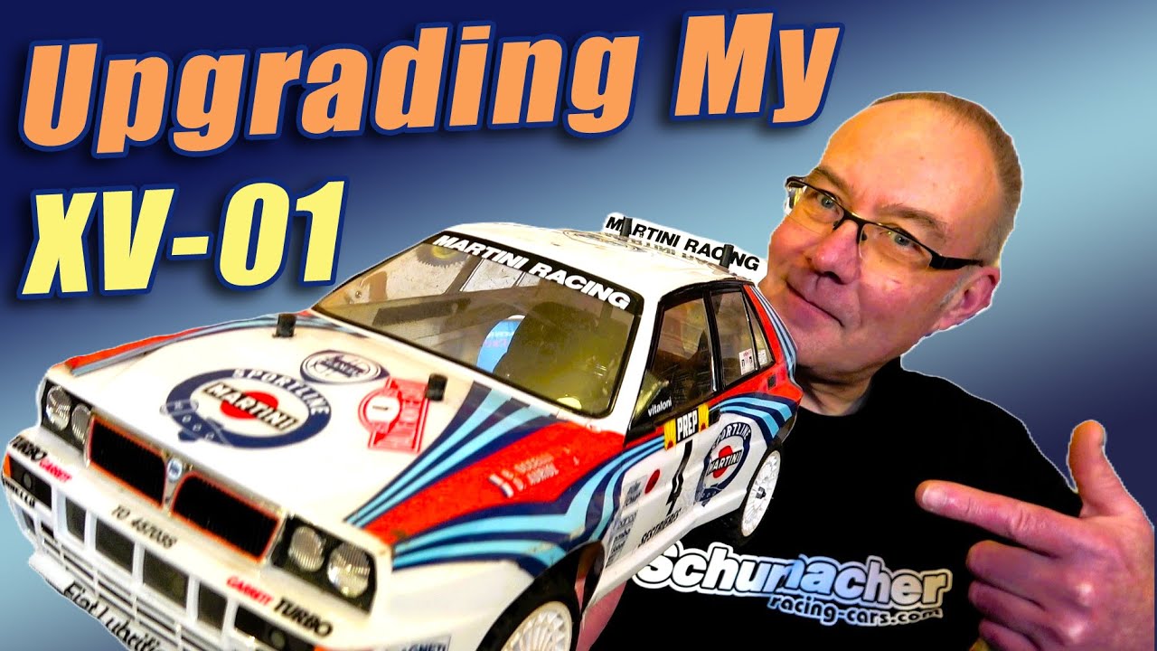 Upgrading My Tamiya XV01 - Motor and Hop-Ups + a Service!