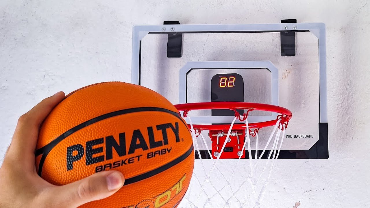 MINI CESTA DE BASQUETE DO ALIEXPRESS - UNBOXING E REVIEW -  MINI BASKETBALL HOOP