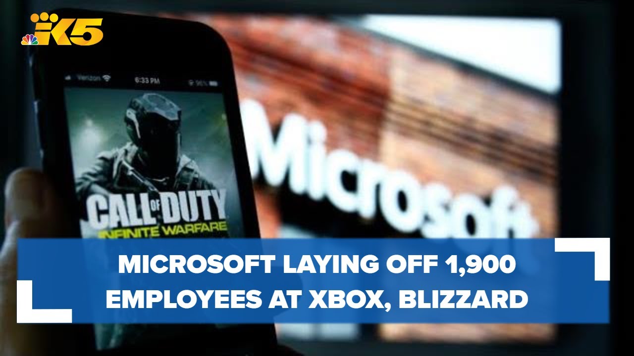 Microsoft to lay off 1,900 employees at Xbox, Activision Blizzard