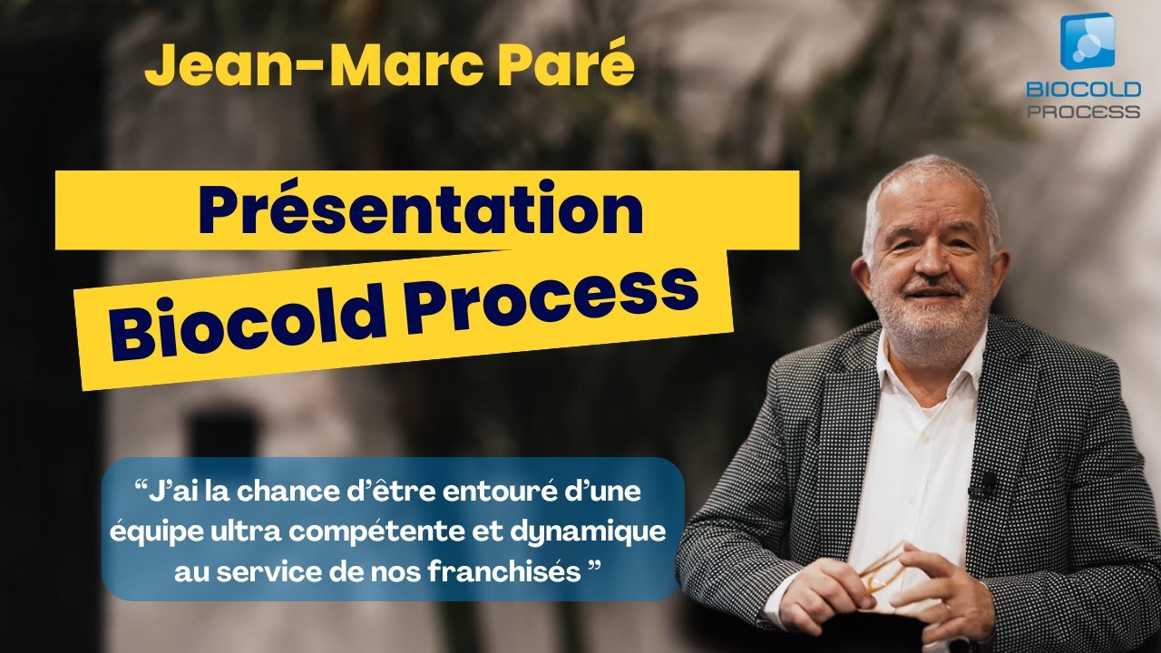 Pr&eacute;sentation BIOCOLD PROCESS