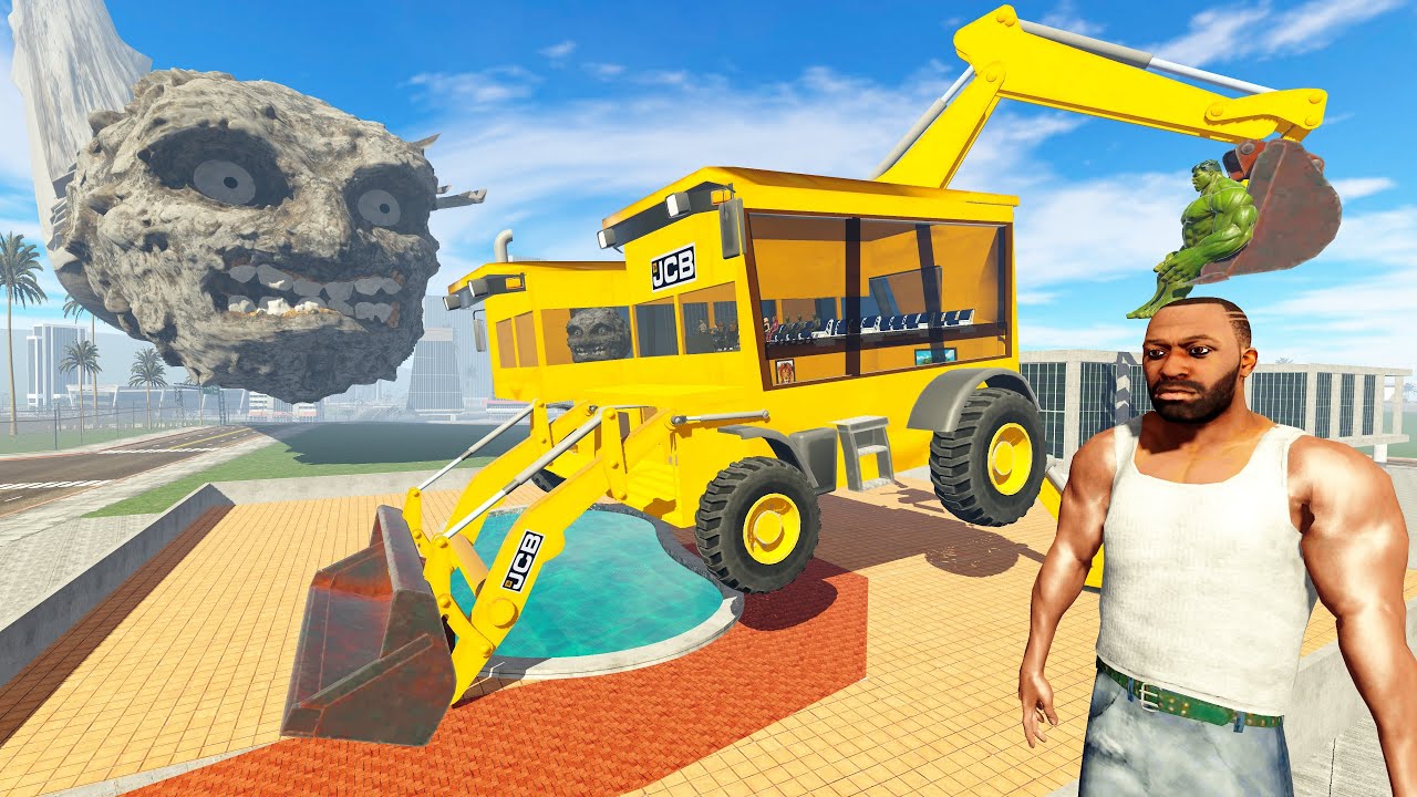 Scarry Moon против Jcb House — индийские мотоциклы вождение 3D