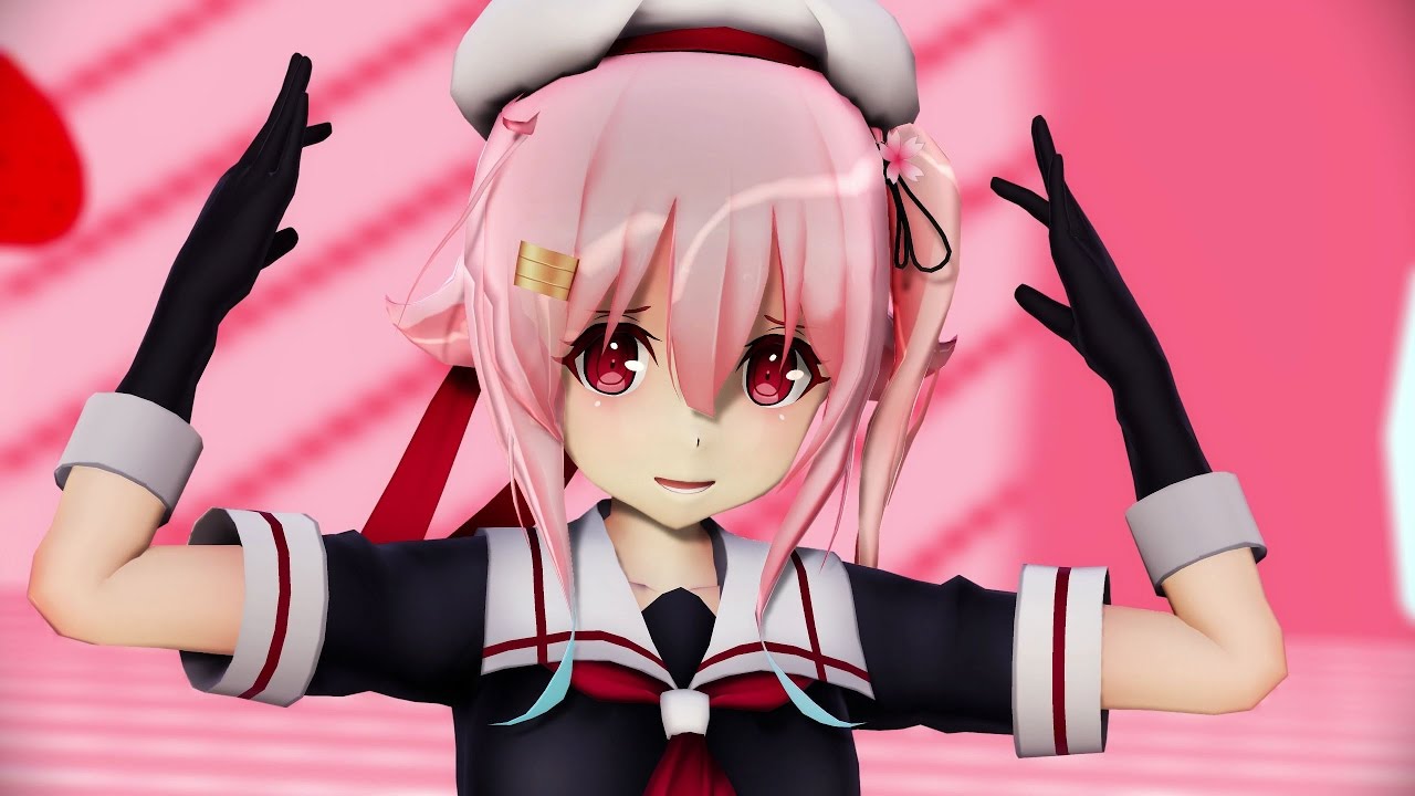 【MMD艦これ】白露・村雨・春雨でスキスキ絶頂症