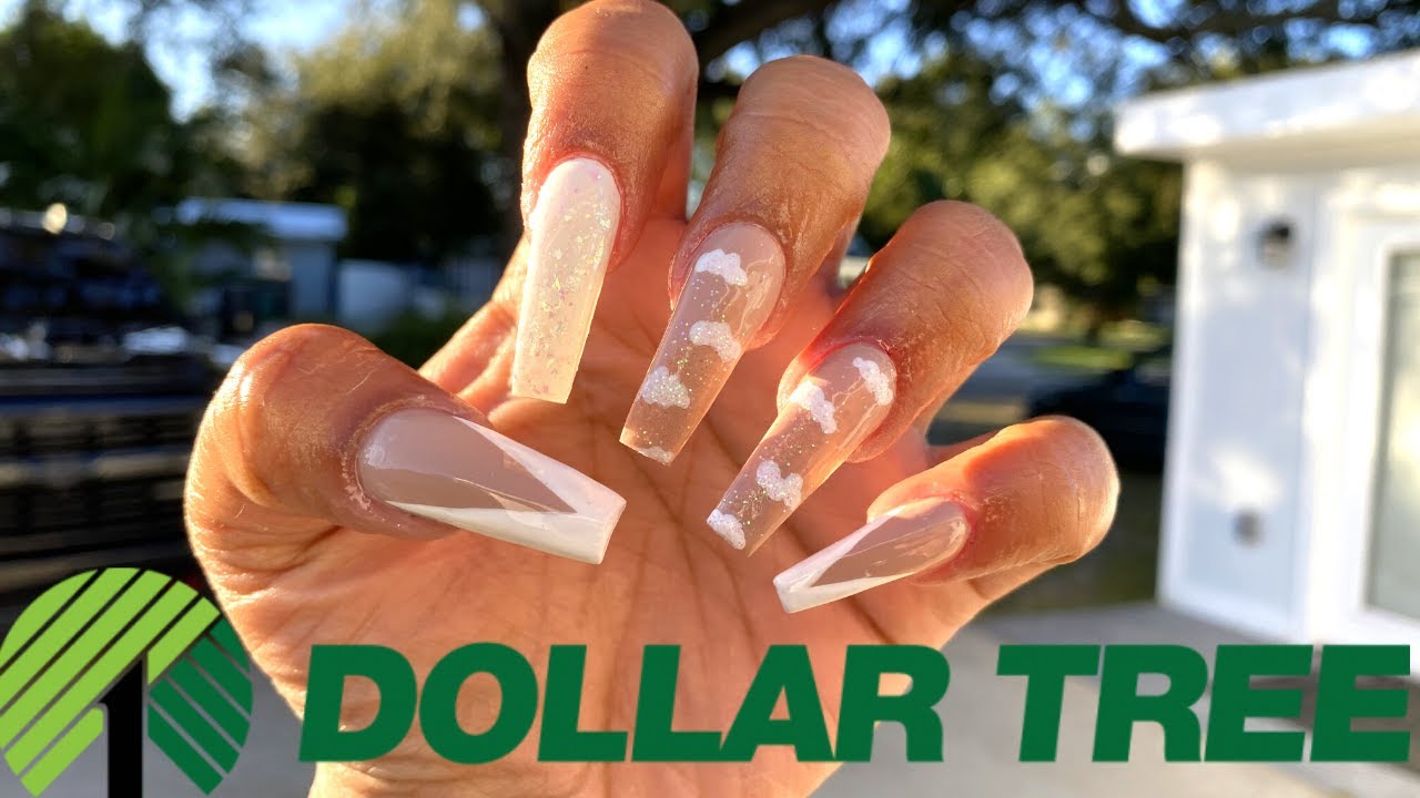 DOLLAR TREE NAILS AT HOME - ALL PRODUCTS ONLY $1
