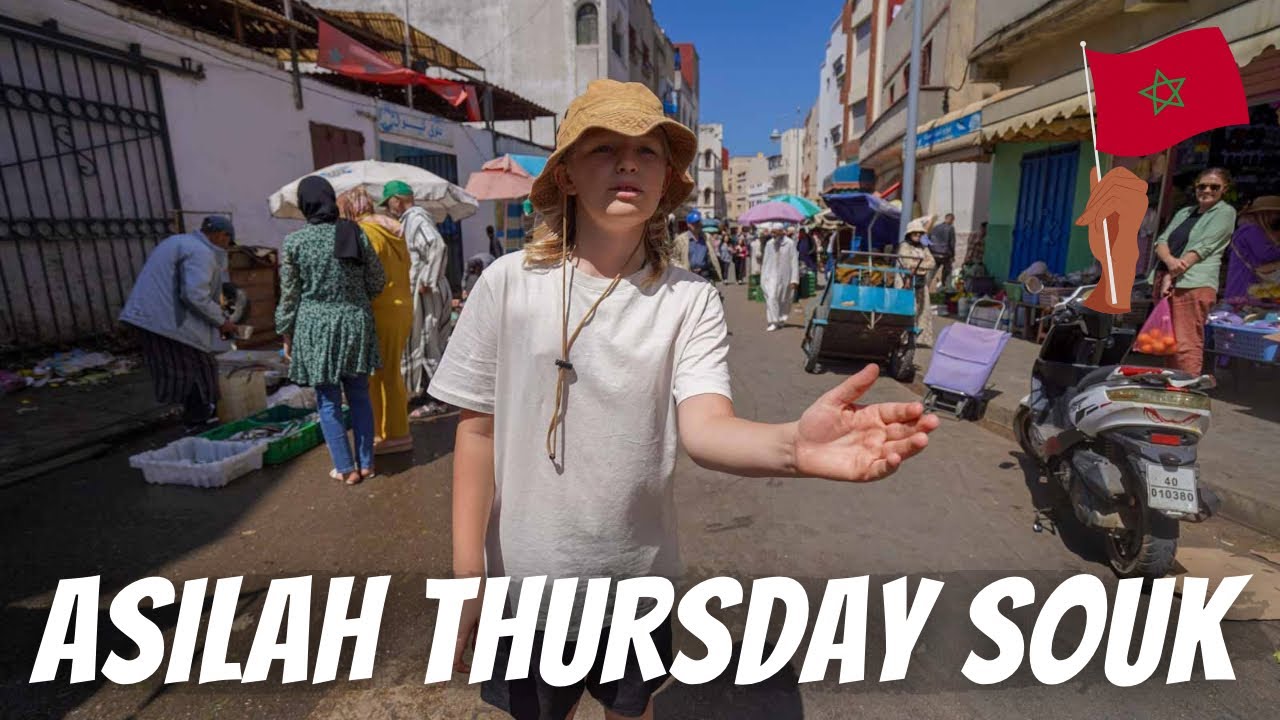 ASSILAH THURSDAY SOUK: We love this town in Morocco! 🇲🇦