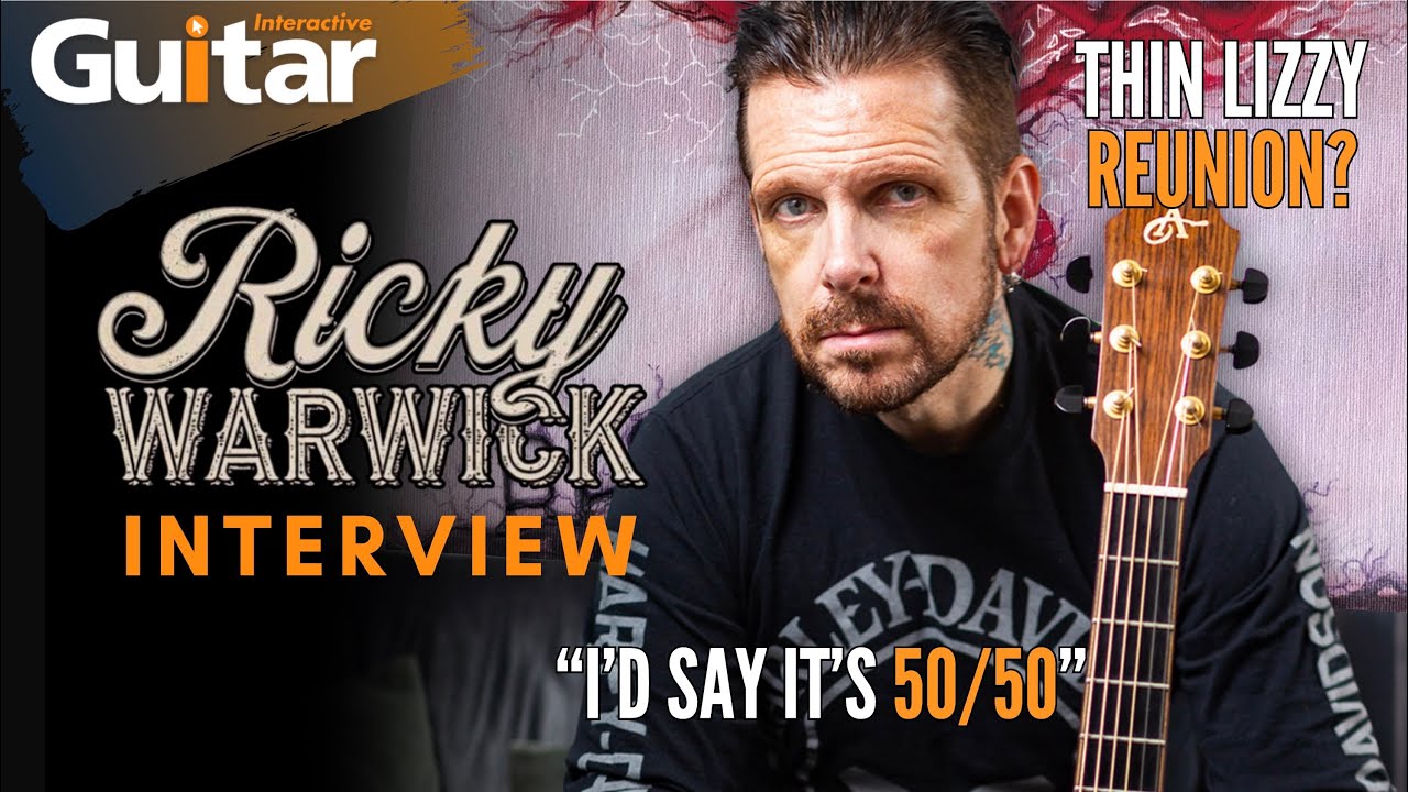 Ricky Warwick Talks New Album 'Blood Ties,'  His Dream Thin Lizzy Line-Up, The Almighty and More