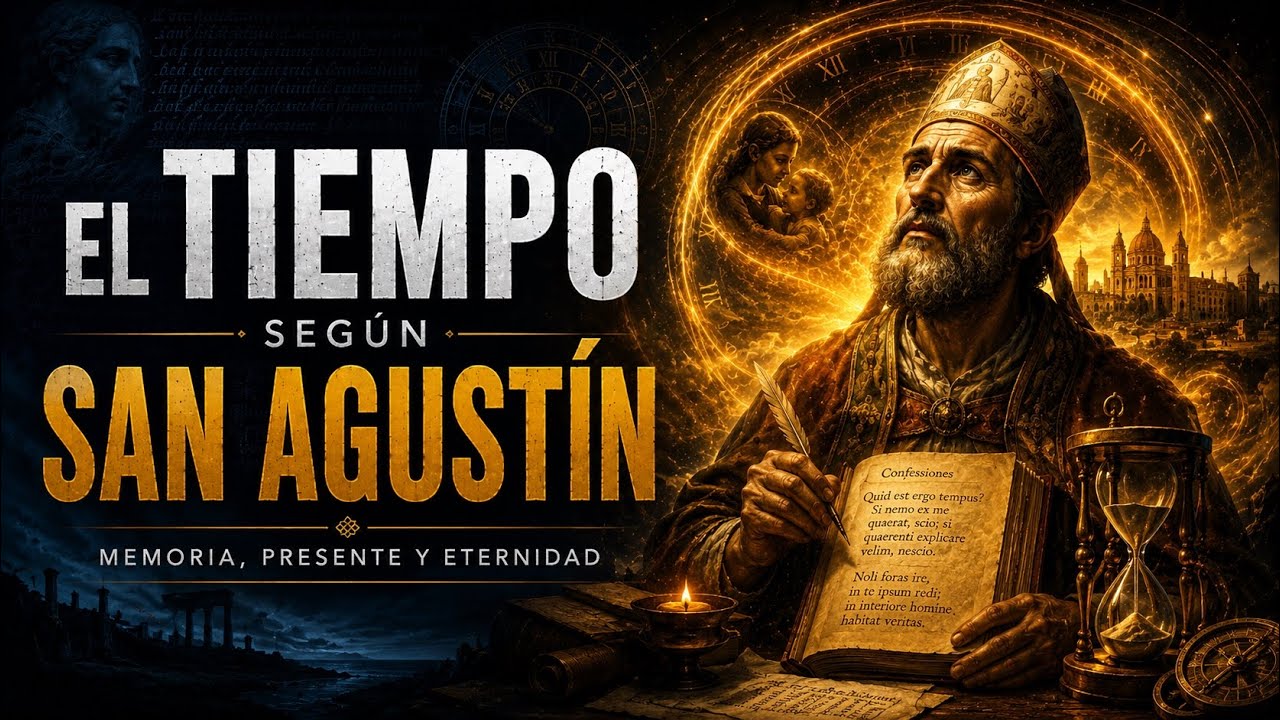 EL MISTERIO DEL TIEMPO | SAN AGUSTÍN |  El pasado ya no es, el futuro aún no existe