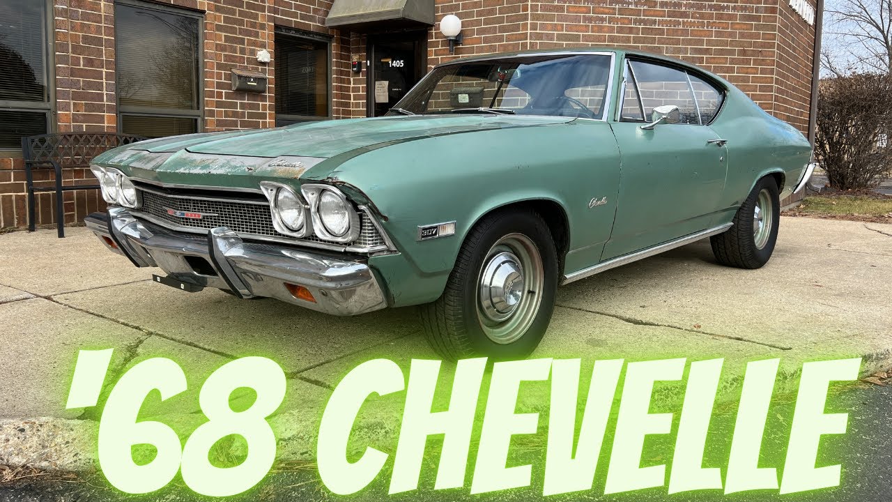 Chevrolet Chevelle 1968 года выпуска — оригинальная краска с обновлениями — ПРОДАЕТСЯ БЫСТРО