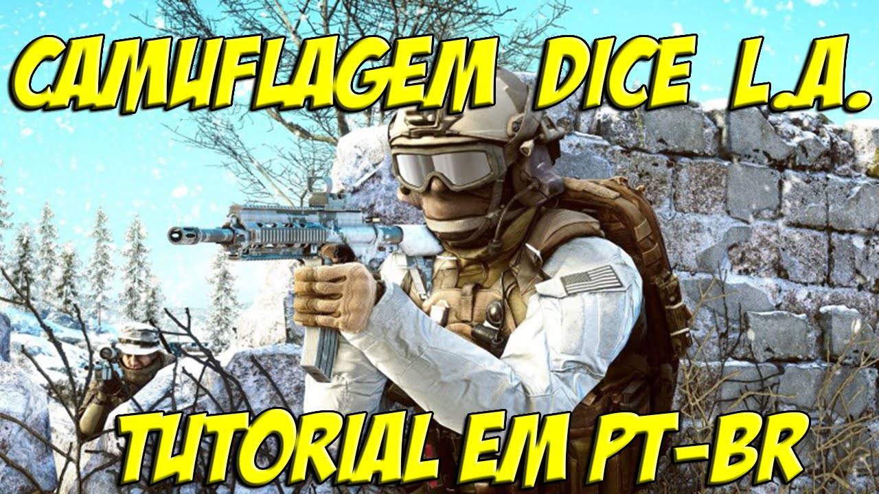 BF4 – Como Desbloquear A CAMUFLAGEM DICE LA (COMPLETO em 4 Passos)