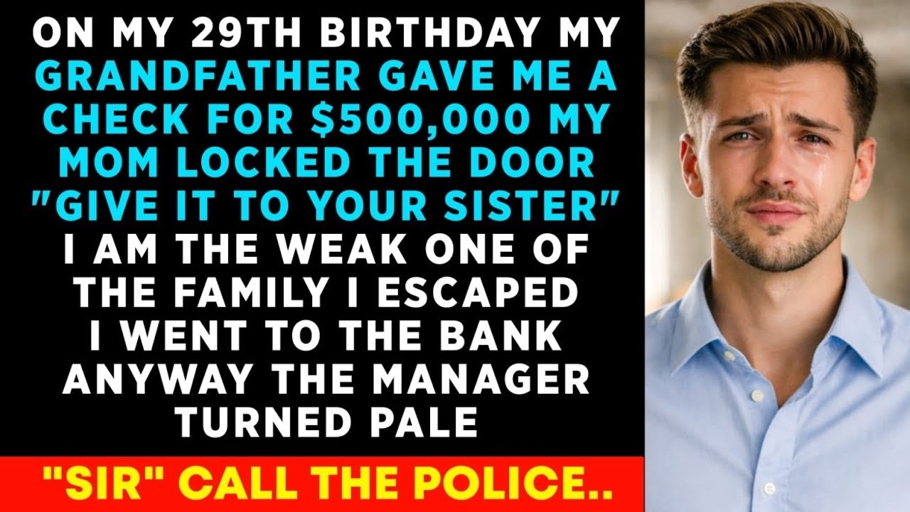 Signs This Or We'll Call 911, Parents Tried To Steal My $560,000 Gift From Grandpa For My Sister..