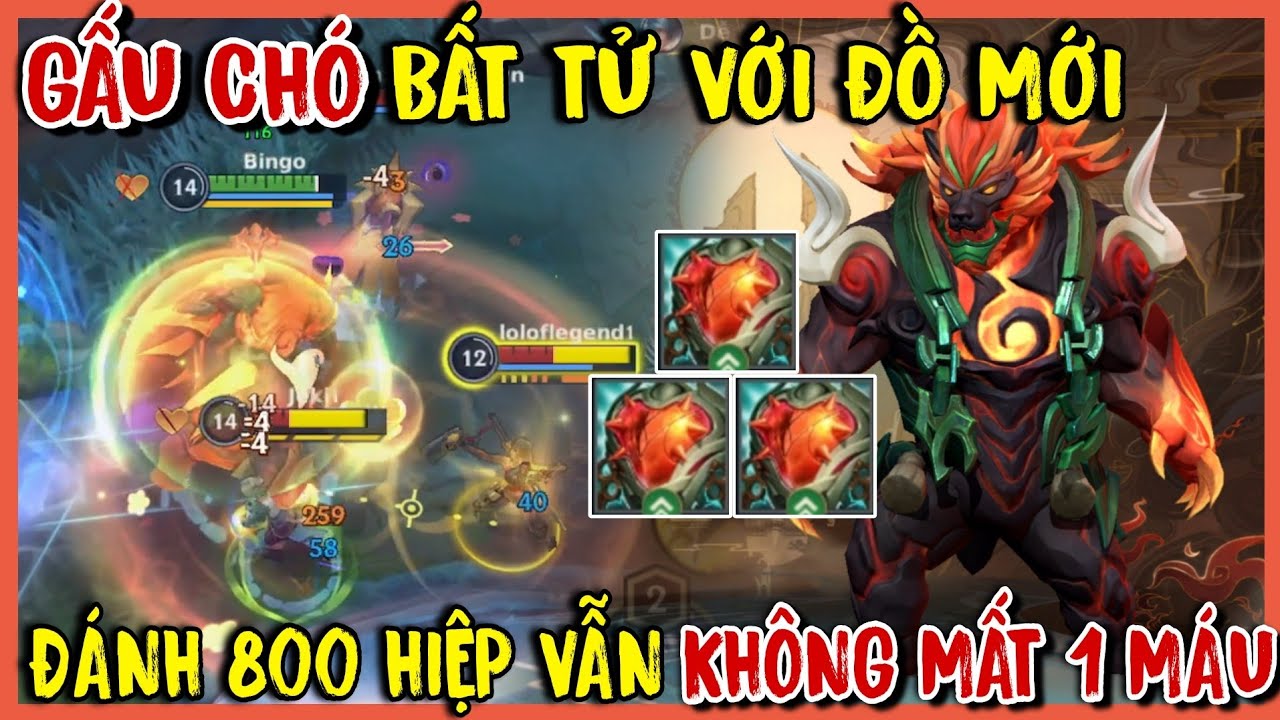 TỐC CHIẾN : VOLIBEAR Trâu Kinh Dị Với Trang Bị Mới, Đánh 800 Hiệp Vẫn Không Mất Máu Nổi
