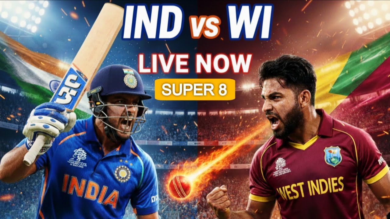INDIA VS WEST INDIES T20 MATCH LIVE :: T20WC 2026 :: CRICKET LIVE!