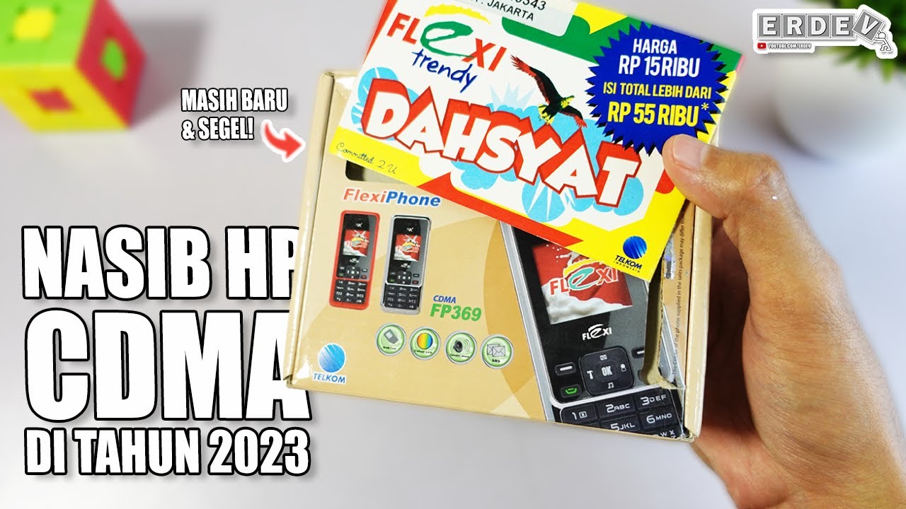 BELI HP JADUL CDMA YANG MASIH BARU & SEGEL SELAMA 14 TAHUN! - Nexian FlexiPhone FP369 di Tahun 2023