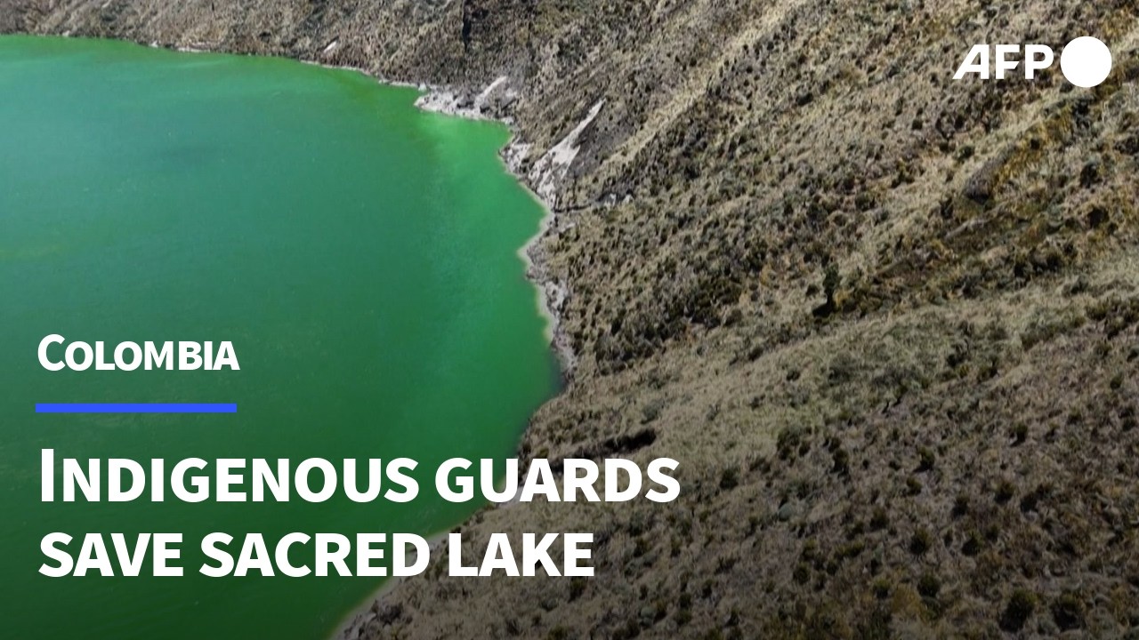 How Indigenous guards saved a Colombian lake from overtourism | AFP