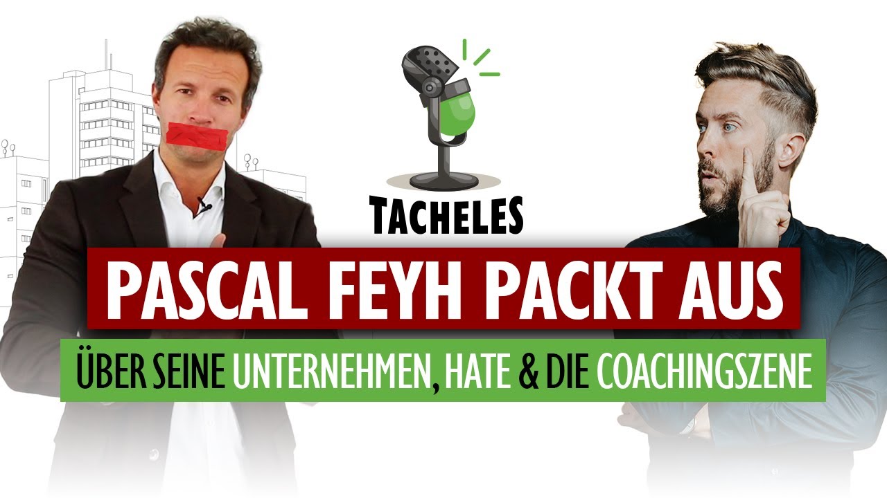Multi-Unternehmer PASCAL FEYH im Interview | &Uuml;ber sein BUSINESS, HATE & Coaching