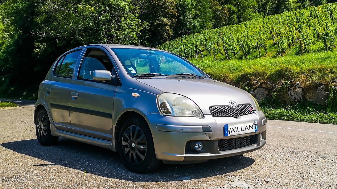 ESSAI #Toyota Yaris TS mk1 phase 2 1,5l VVT-I 105ch 2003. Partie 2 !! À nous la route !