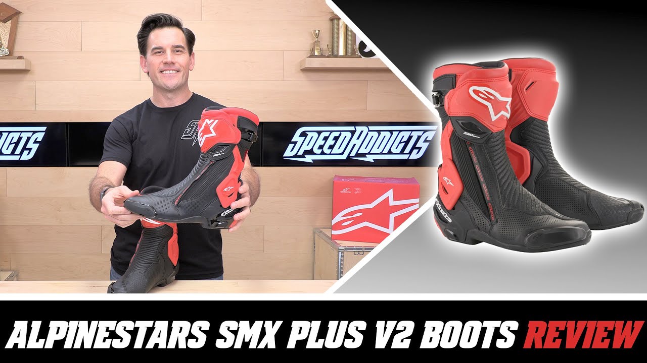 Alpinestars SMX Plus V2 Boots Review at SpeedAddicts.com