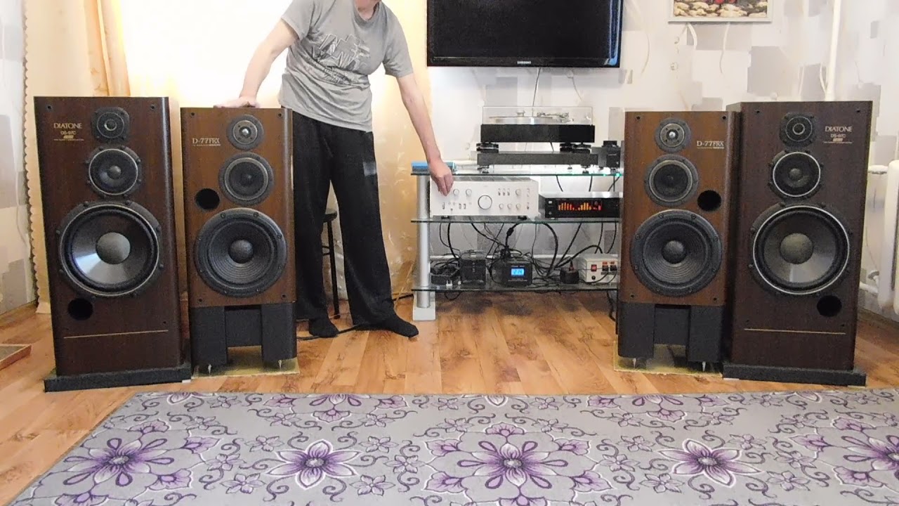 Diatone DS-97C + Onkyo D-77FRX