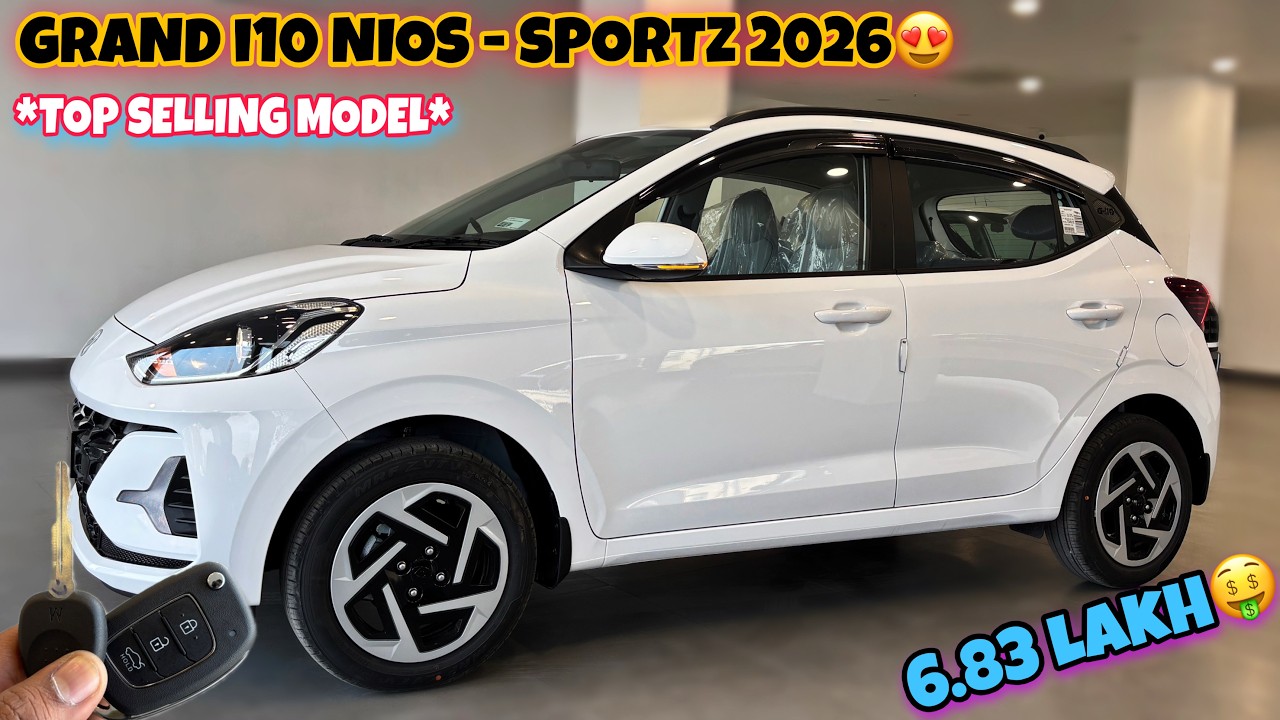 Hyundai Grand i10 NIOS Sportz 2026😍 | Grand i10 NIOS Sportz 2026🔥 #vlog #hyundai 