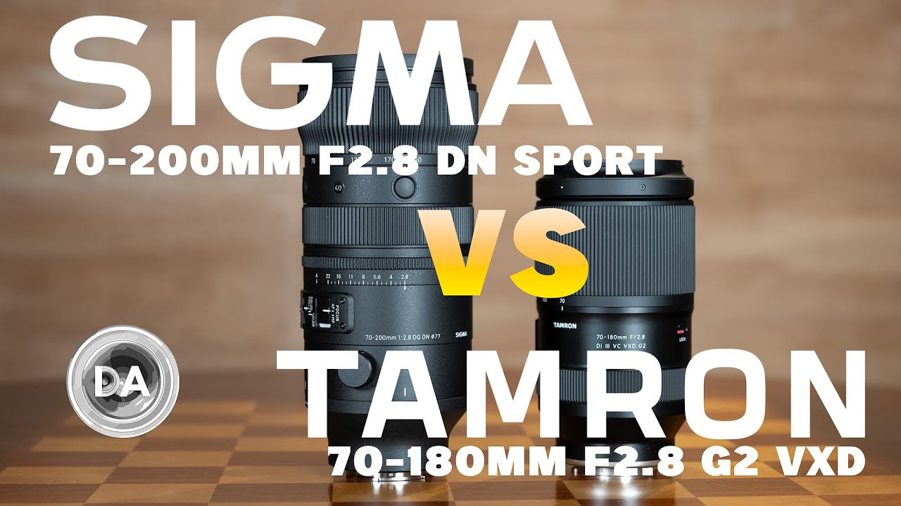 Sigma 70-200mm F2.8 DN Sport против Tamron 70-180mm F2.8 G2 | Что лучше за свои деньги?
