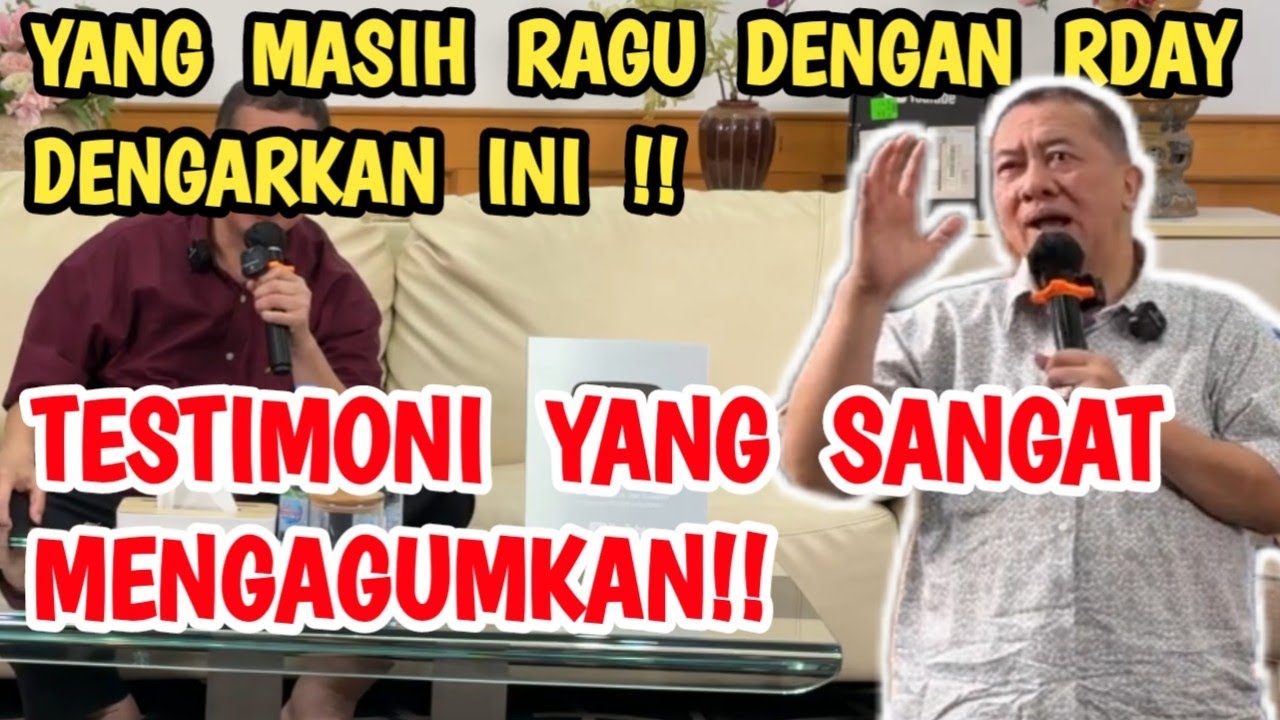 YANG MASIH RAGU DENGAN ILMU RDAY DENGARKAN TESTIMONI YANG SANGAT LUARBIASAA INI‼️
