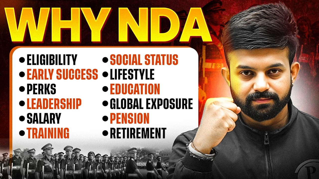 WHY NDA ⁉️ Biggest Opportunity After Class 12 ✅ Leadership | Power | NDA Salary | Army Perks