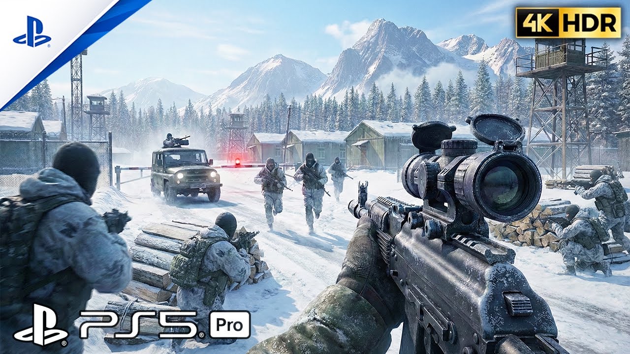 (PS5) Deadly Rescue Mission Inside Russian Military Base | Ultra-Realistic 4K Gameplay