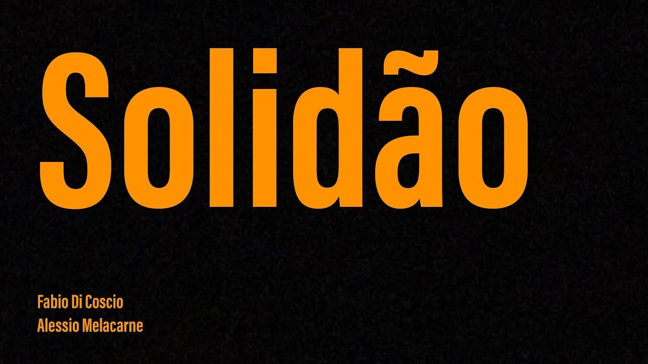 Solidão (Official Audio)