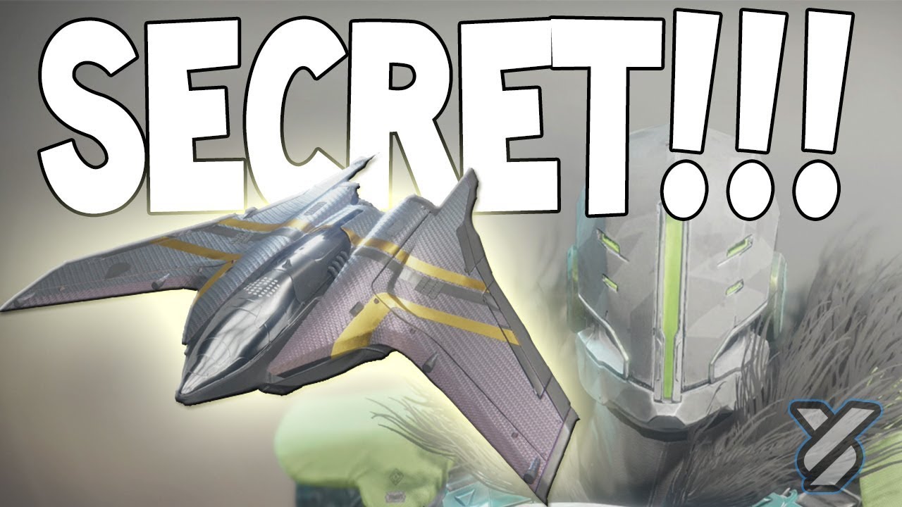 DESTINY 2 - SECRET HIDDEN SHIP EASTER EGG - TOWER TRICK