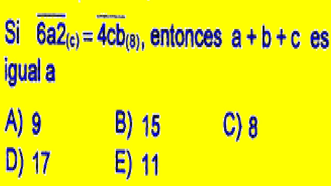 NUMERACION - PROPIEDADES EJERCICIO RESUELTO