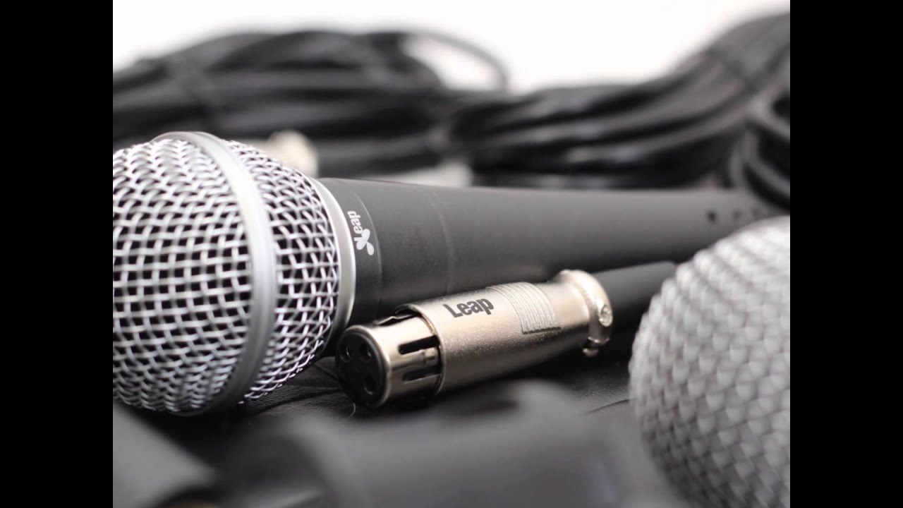 Microfone com fio LEAP LP 58