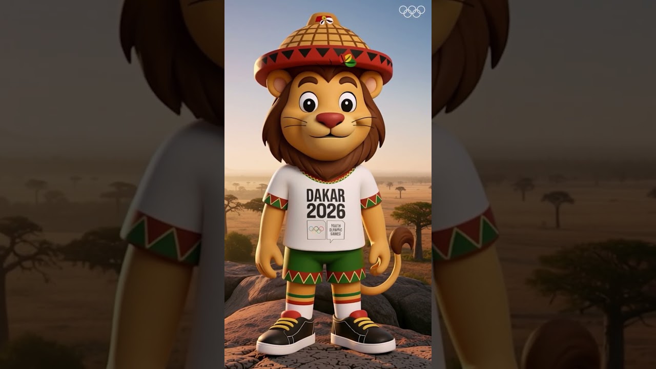 Meet AYO, the #Dakar2026 mascot! 🦁🇸🇳
