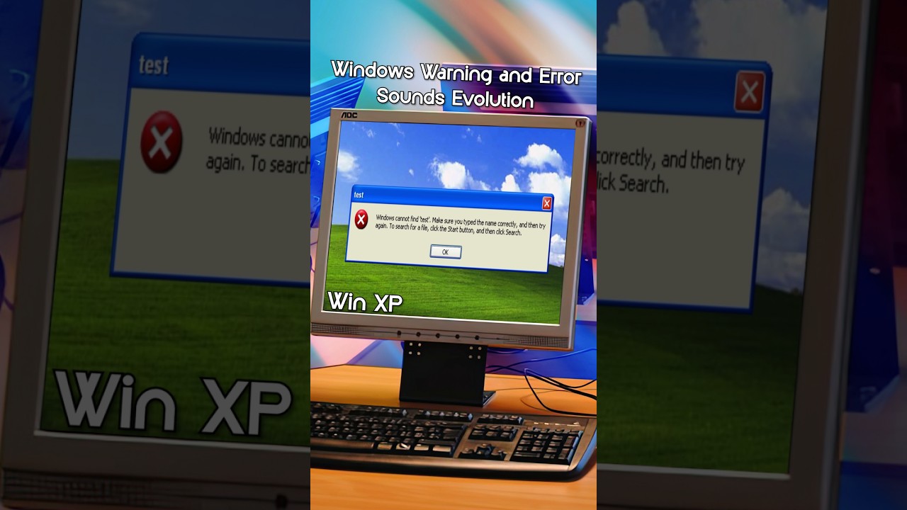 Evolution of Windows Warning and Error Sounds! (1985-2025)